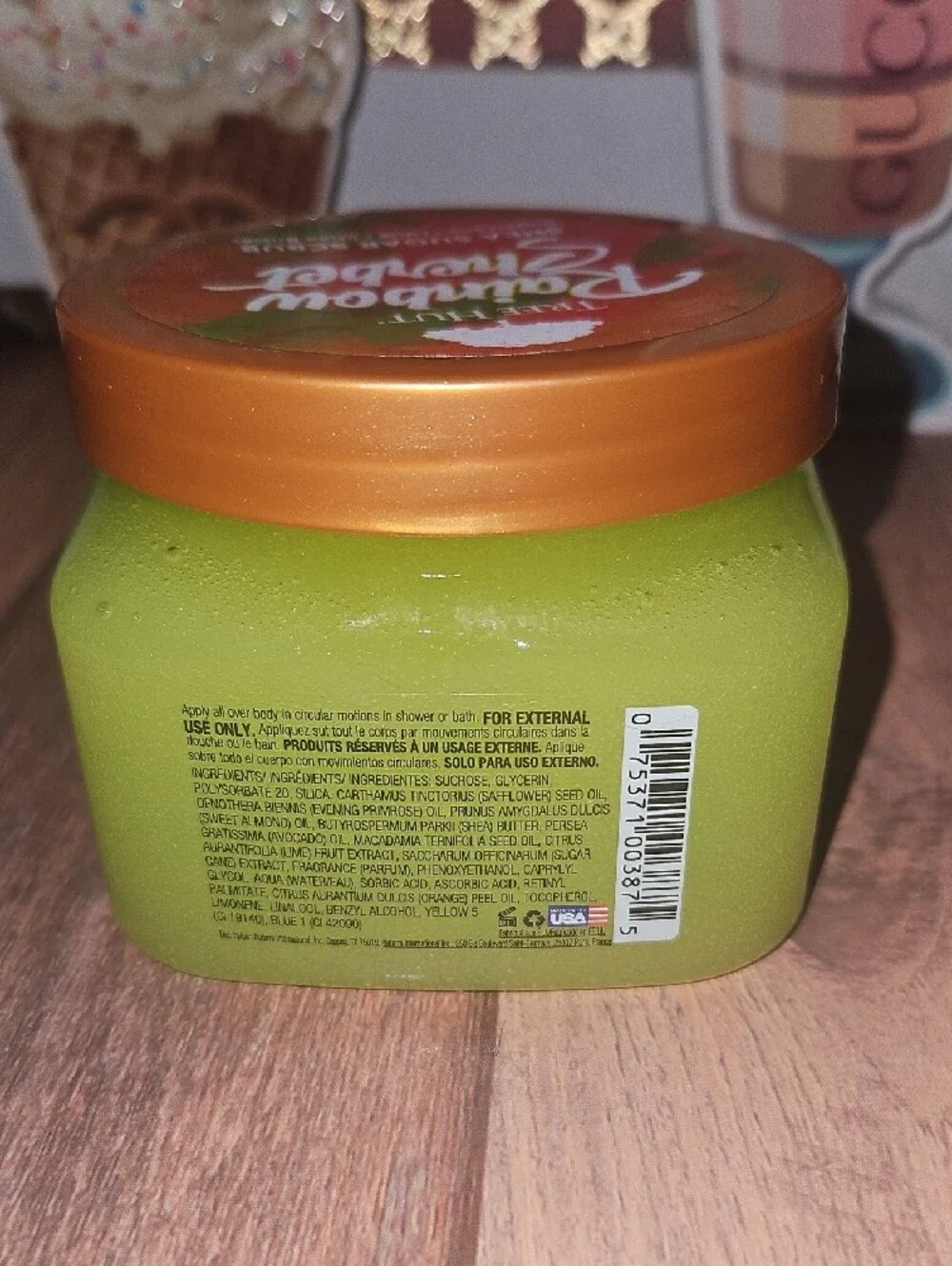 Tree Hut Rainbow Sherbet Shea Sugar Scrub - Green